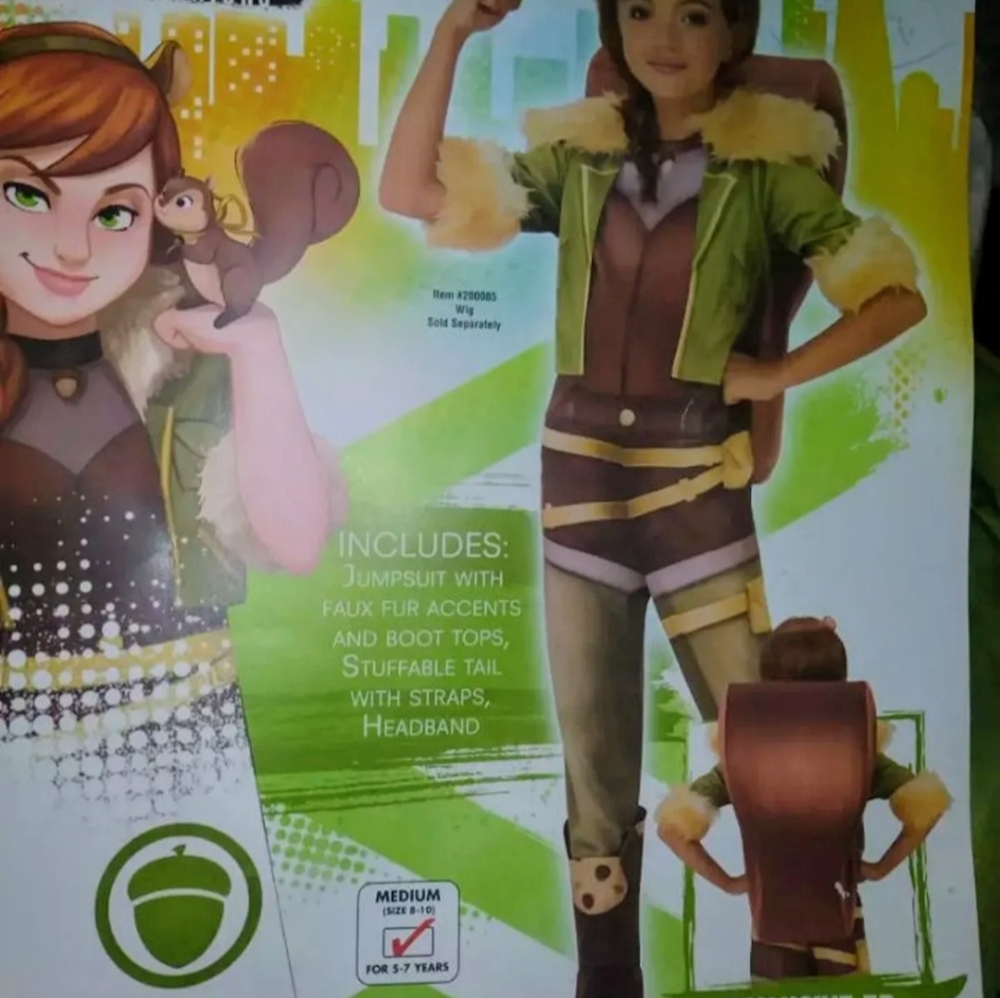 RUBY'S SQUIRREL GIRL COSTUME